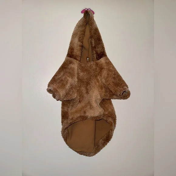 Firearm Sherpa Tan Tie-Dye Hoodie For Medium Sized Dogs - Picture 1 of 5